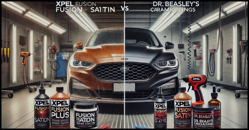 XPEL Fusion Plus Satin Ceramic Coating vs Dr. Beasley